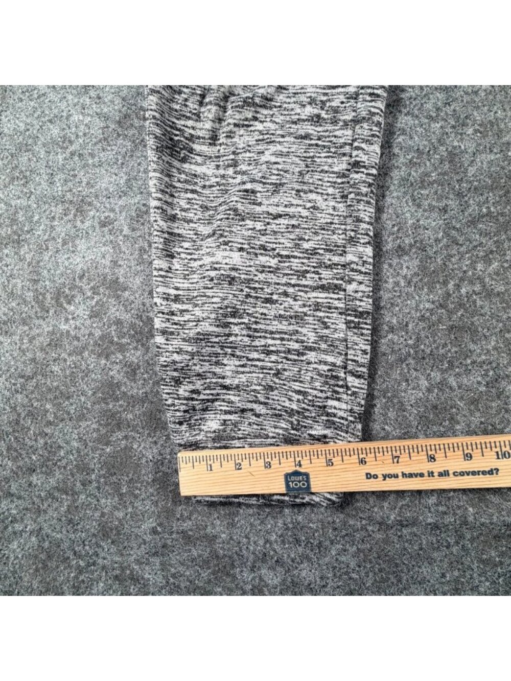 Ecko Unltd. Sweatpants Mens L Heather Gray Fleece Sports Activewear Tapered Leg - Picture 14 of 15